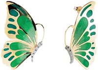 Orecchini Artlinea Donna Animals smalti in Argento Zirconia ZOR1050-MN - ZOR1050-MN